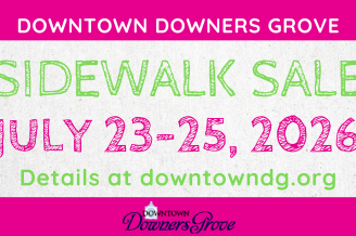 Sidewalk Sale Downtown Downers Grove