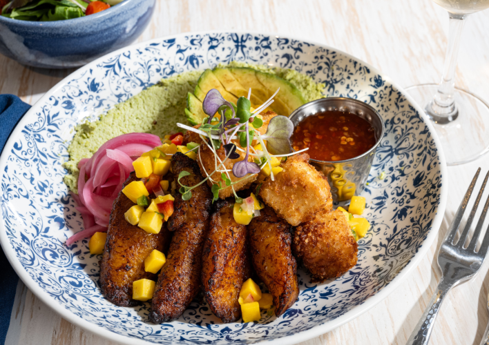 Crispy Coconut Tofu