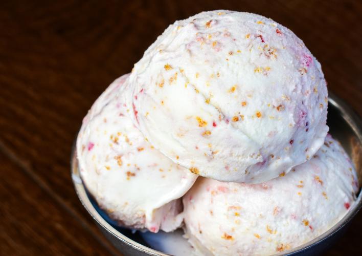 Strawberry Cheesecake Gelato