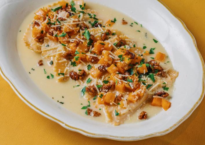 Butternut Squash Ravioli