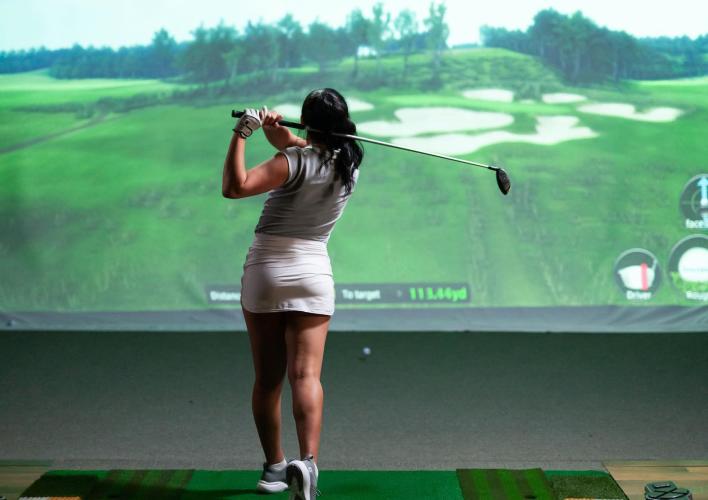 Female Golfer