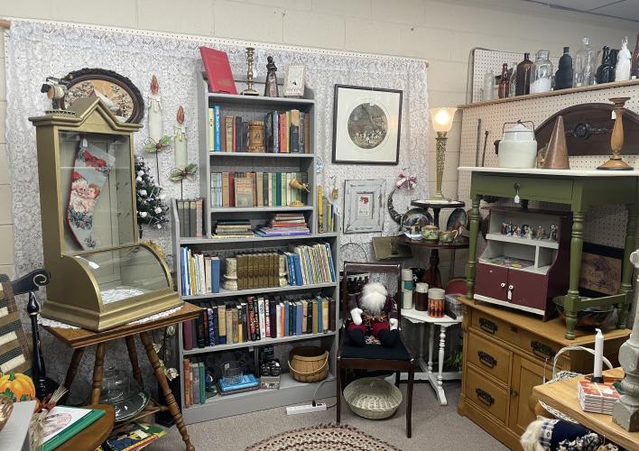 Books and furniture