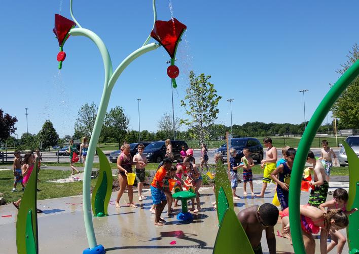 McCaslin Park Splash Pad