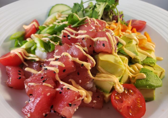 Ahi Tuna Poke Bowl