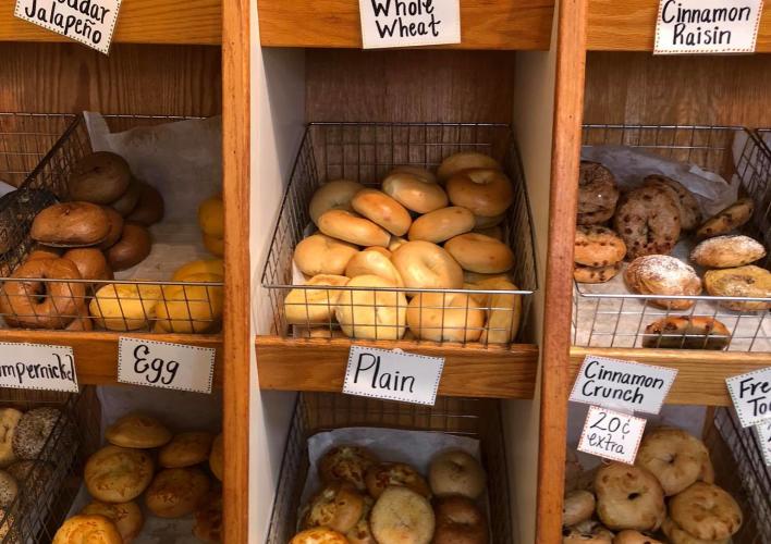 Real Bagel Wall
