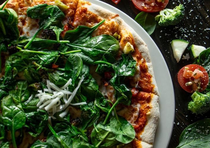 Roasted Veggie Pizza