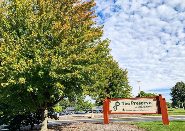 Preserve at Oak Meadows Sign
