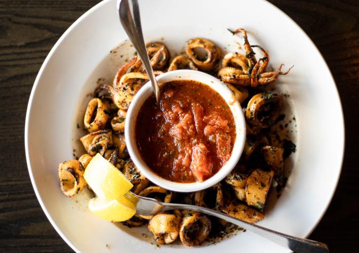 Grilled Calamari