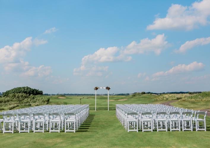 Out door wedding ceremony