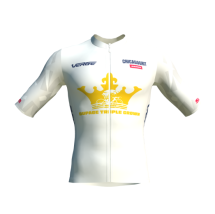 DuPage Triple Crown Jersey white with gold