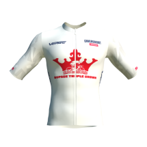 DuPage Triple Crown Jersey white with red