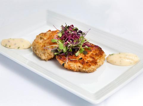 Waterleaf crab cakes