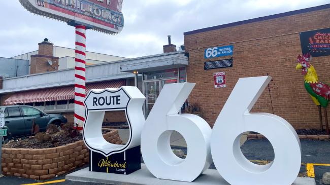 Route 66 sign
