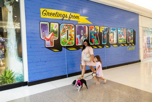 Yorktown Center Mom and Daughter