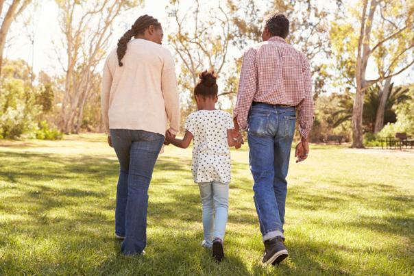 Family Walking