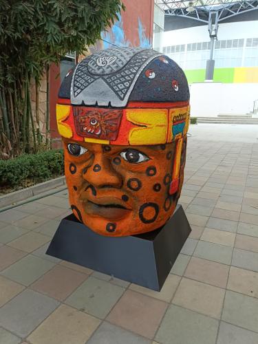 big Olmec head