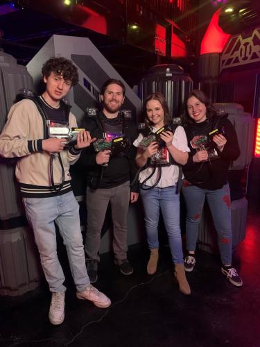 Lazer Tag at Whirlyball