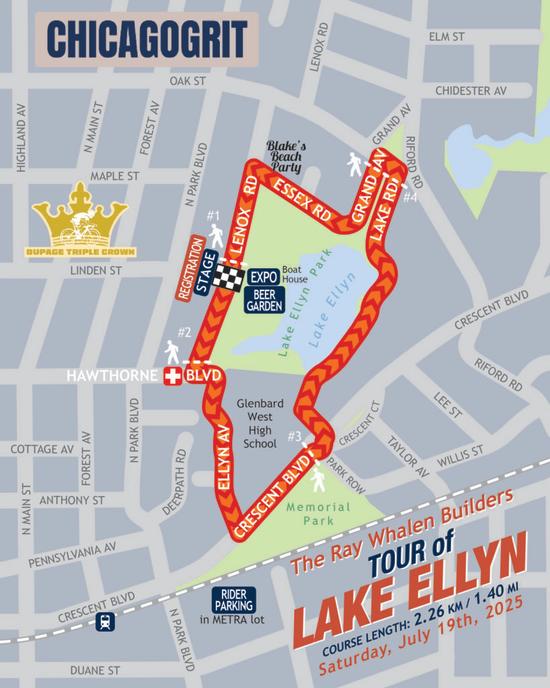 Tour of Lake Ellyn 2025