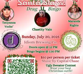 Drag Bingo: Christmas in July!