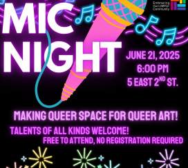 Queer Open Mic Night