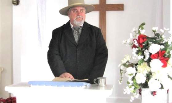 Civil War Style Holiday Church Service