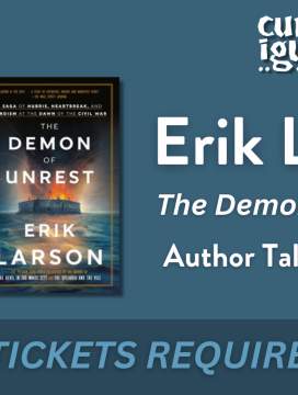 Curious Iguana Presents: Bestselling Author Erik Larson