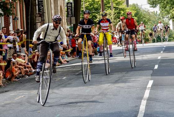 National Clustered Spires High Wheel Race