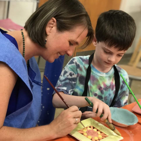 Parent & Child Pottery: Mother’s Day Trinket Dishes with Jaz Parks