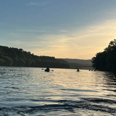 Wildlife and Waves: Sunset Float on the Potomac River