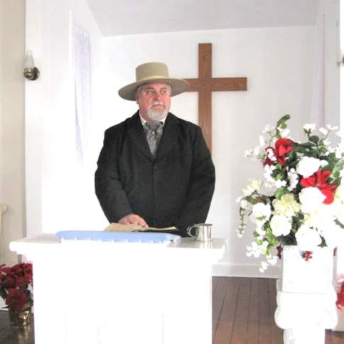 Civil War Style Holiday Church Service