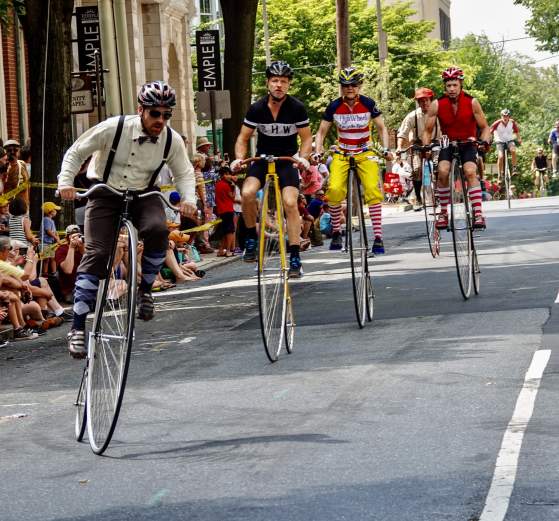 National Clustered Spires High Wheel Race