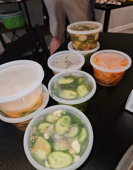 Pickling and Quickaling Veggies and Fruits