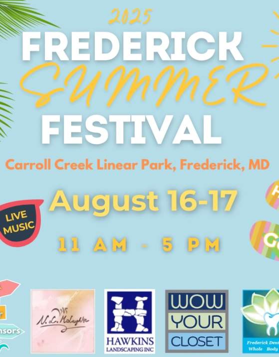Frederick Summer Festival at Carroll Creek Park