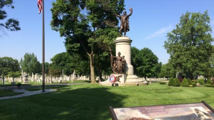 Francis Scott Key Monument in Mt. Olivet Cemetery | Frederick, MD