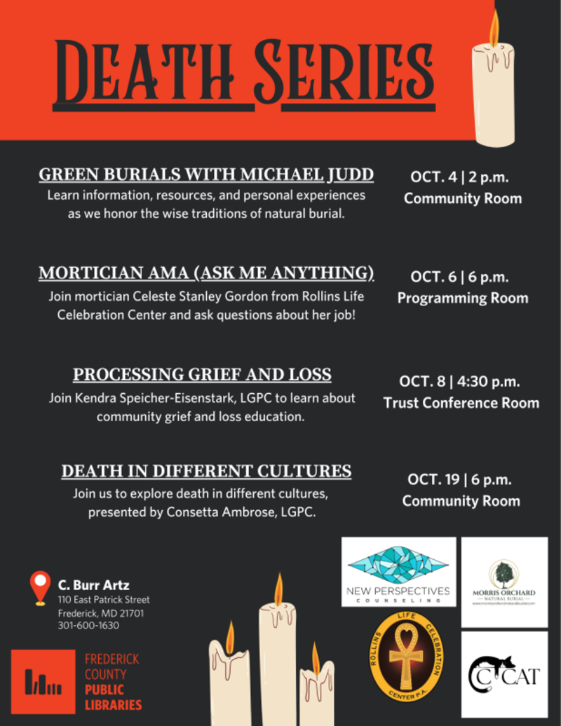 Death Series: Death in Different Cultures event artwork