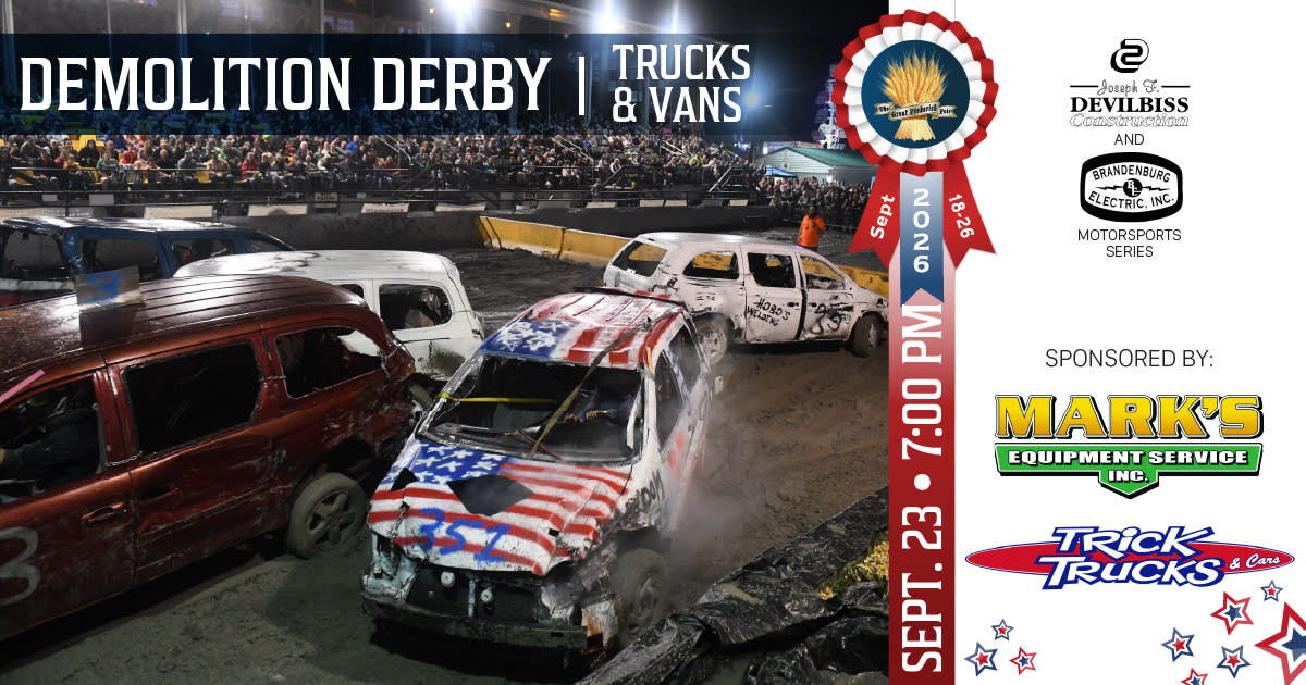 Demolition Derby: Trucks & Vans | Frederick, MD