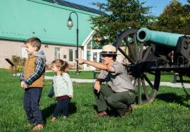Monocacy Battlefield Cannon Park Ranger
