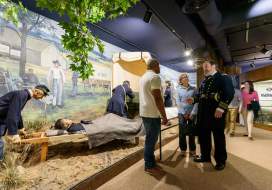 Visitors at the National Museum of Civil War Medicine