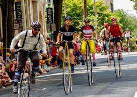 Experience the Spectacle of the Nation's Largest High Wheel Bike Race in Frederick, MD