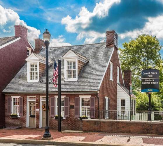 Exterior of Barbara Fritchie House
