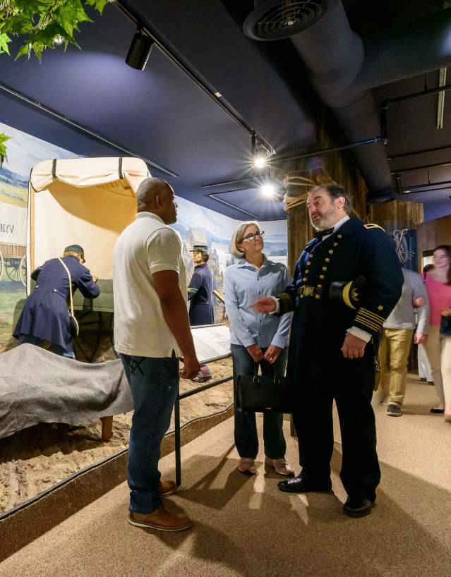 Visitors at the National Museum of Civil War Medicine
