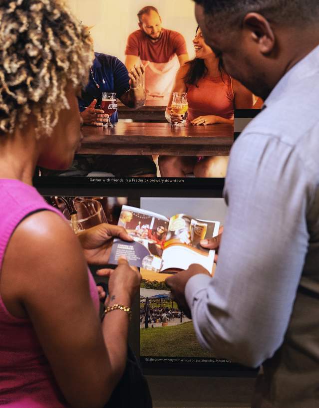 Visitor Center | Visitors Holding WBD