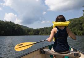 Canoe on Lake