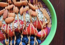 Hippy Chick Hummus Acai Bowl