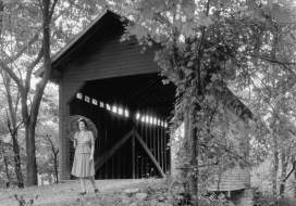 Roddy Road Covered Bridge Historical Image