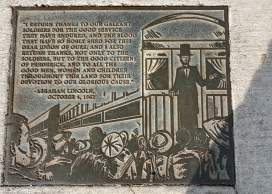 Famous Footsteps in Frederick - Abraham Lincoln