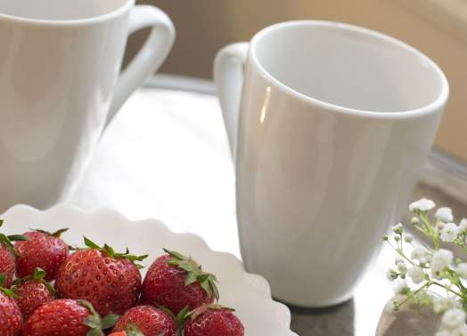 Coffee and Strawberries