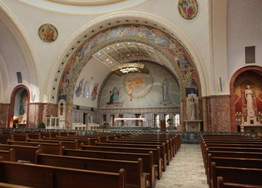 Seton Shrine Interior