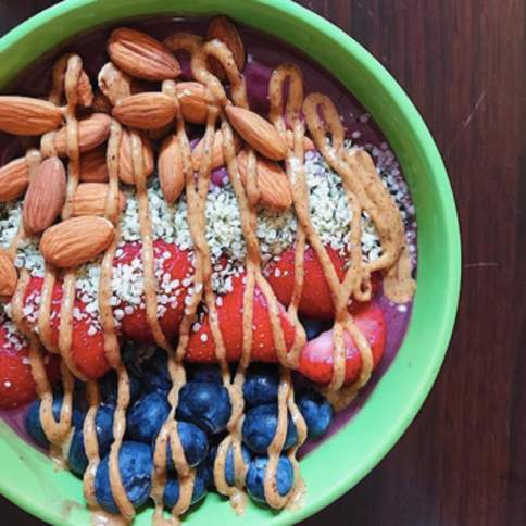 Hippy Chick Hummus Acai Bowl