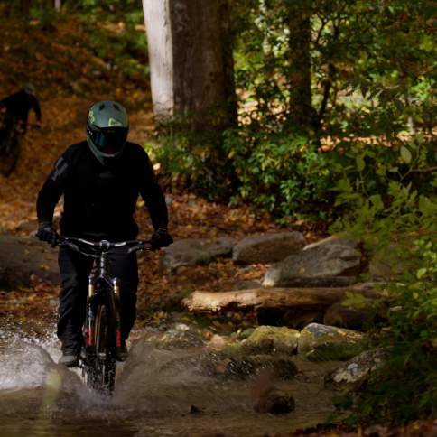 Mountain biking on Catoctin Mountain